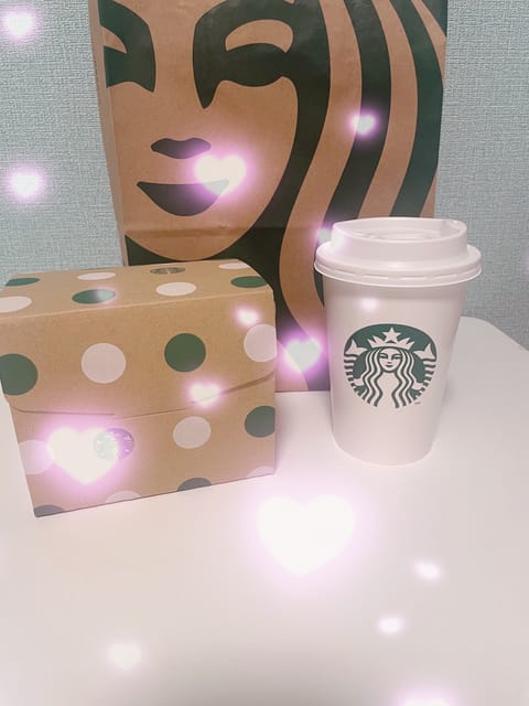 こんにちは♪

お礼遅くなってしまったけど自分では、めったに買わない差し入れをいただきました✨
とてもおいしかった☕️😋