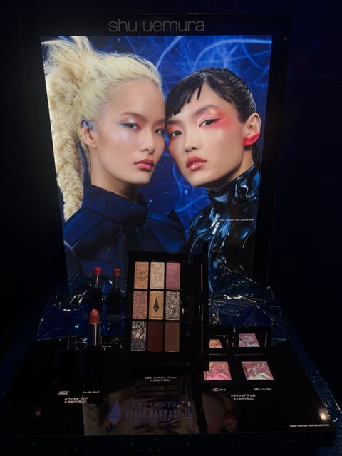 Shu uemura×FF14のコスメの先行販売に整理券貰いに朝から参戦！

クリスタルのモチーフや曲もFF14になって