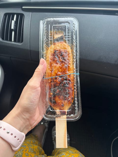 岐阜のSAでランチ🤤
これから富山の友達達とBBQする為に愛知→富山に移動中🚗³₃
なのに今日は雨☔️( つω;｀)

