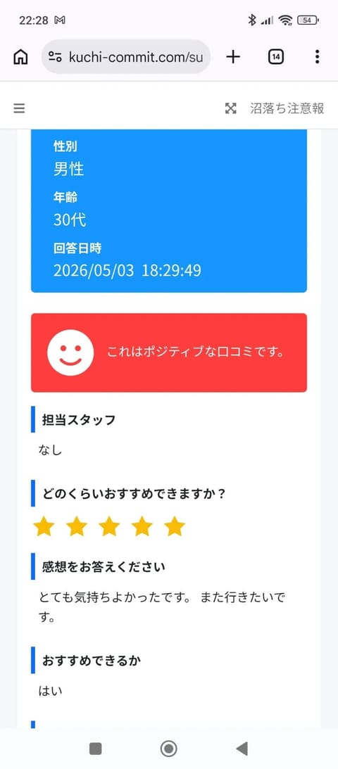 本日も満了ありがとうございます🙇‍♀️

口コミご協力頂いた方もありがとうございます😊

あとで書くねって言って書いてく