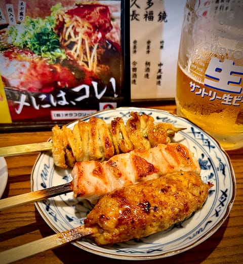 生ガキを食べにいったのに…売り切れてた🥲
でも焼鳥、美味しかった〜✨✨

休みの日は自分をご機嫌にしてあげなきゃね👍

