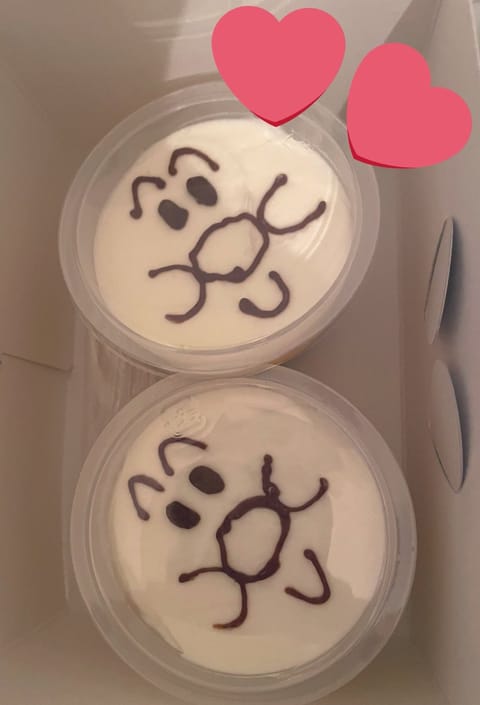 こんにちは❤️
差し入れいつもありがとう😭
手作りスイーツもいいけど、このボンボンのこのプリンも本当に美味しい！大好き！