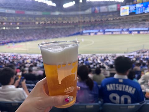 先月地元の名古屋で大好きな野球観戦した❣️