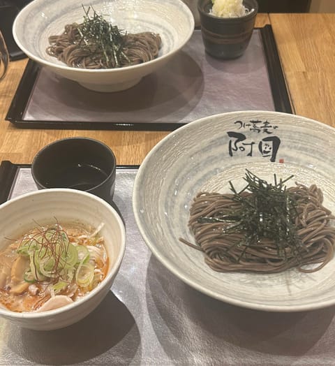 いけぶのお蕎麦屋さん♬ੈ⟡
色んな味があってとってもオススメ♥️