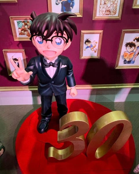 去年もコナン展に行ってました✨✨