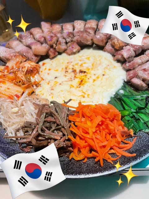 友達と新大久保でご飯食べてきたー！🇰🇷💞おいしかった😻何年ぶりかにチャミスル飲んだら、酔っ払っちゃった😳🍻💦ごはんは美味