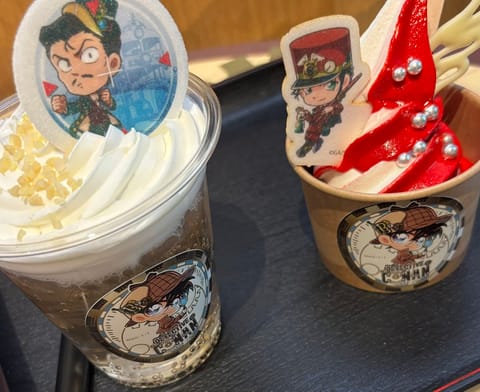 コナン大好きで、映画もアニメも全部観てます！Netflixでも毎日コナン三昧。コナン展に行ってきました！展示がたくさんあ