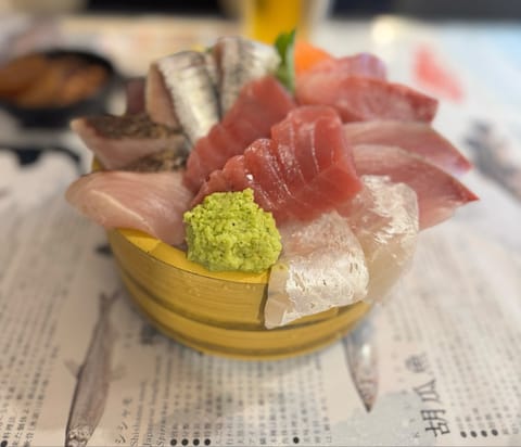 この前食べたお刺身🐟海鮮すき🐟
