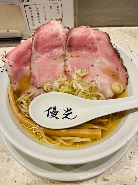 貝出汁のラーメンをいただきました