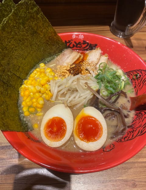 初めて行った！🍜
今日もお洗濯タオルこねこねしてお待ちしてます໒꒱