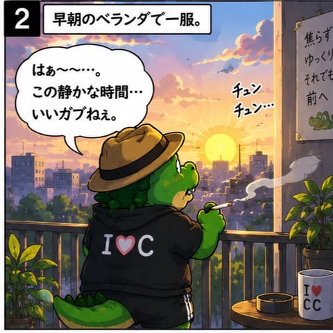 こんな日もある
#4コマ漫画