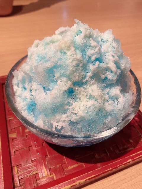 一応かき氷を食べることに成功🩵
夏かもしれない🌻