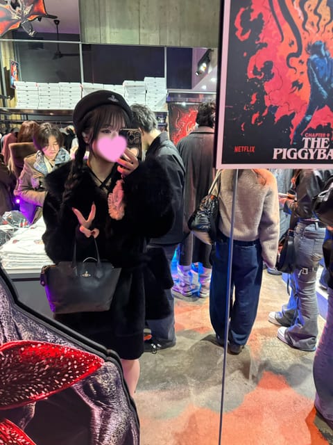 今日は朝からストレンジャーシングスのポップアップに行ってました🖤
大好きな海外ドラマなのでワクワクしすぎた🔥

本日も本