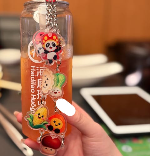 最近はお誕生日だったので大好きな火鍋にいったよー！🍲夏なのに鍋で汗かいたけど相変わらず美味しかった😋お誕生日お祝いして頂