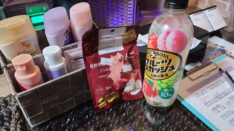 初めまして様に頂いたの💕
施術後に一緒に飲んだらめちゃめちゃキマった🤭笑