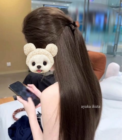 最近はハーフアップにハマってる。🐻‍❄️

本日19:00〜お待ちしてます☪️