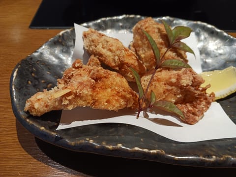 お疲れ様です🌙いつもありがとうございます✨️先日、母の生誕祭でふぐ食べに行って来ました🎉無事、チキンタツタとの再会も果た