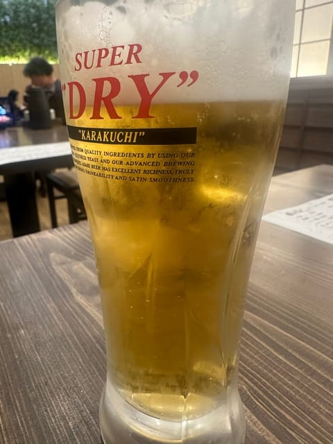 しんぱち食堂🐟

焼ハラミの脂がたまらーん🩷

ビール￥175で飲めるから最高🥳