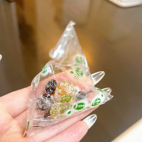 スタートの予約まで時間あるから甘納豆食べて待つよ🫘