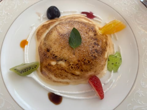 卒業近いからかスイーツ来た🥞♡