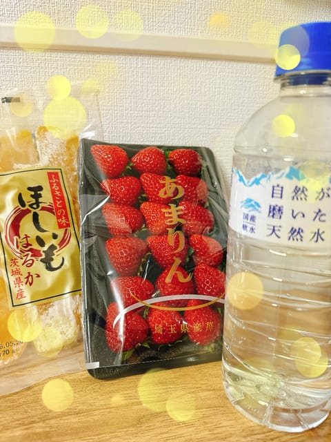 今日も素敵な本指様に素敵なお差し入れをいただいてしまいました🥹💕
フルーツが好きという話をちゃんと聞いてくださって✨
い