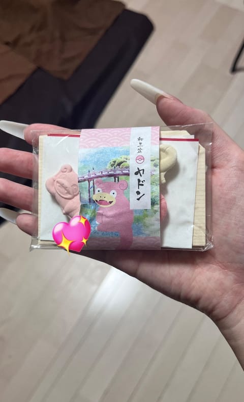 🈵枠でした〜！優しいお兄様方ありがとうございます🥺♡
次回の出勤は9月上旬予定です🫡💞

可愛いヤドンのお菓子いただいた