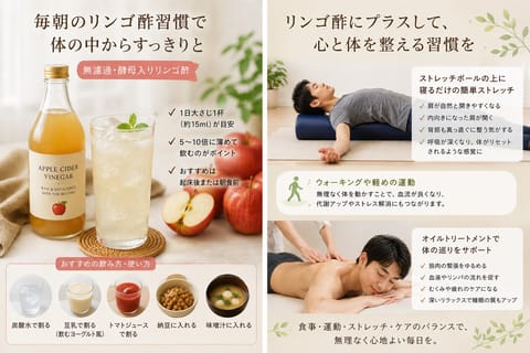私が毎朝続けている「無濾過の酵母入りリンゴ酢」の習慣 be-majomisa.com/1353/ 
ブログを更新致しまし