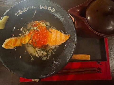 帰省していたのでお休み頂いてました🫶
2日21:00〜出勤予定です🧜‍♀️

この間食べたお茶漬け🍚