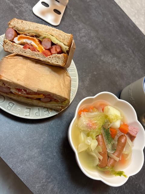 自炊頑張ってるけど何作ろうっていつも迷う🥺🍚
お兄さんたちはいつも何作ったりするんだろう🧐
