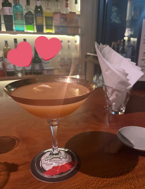 これは🍑カクテル🍸度数は確か20前後だけど美味しかった...