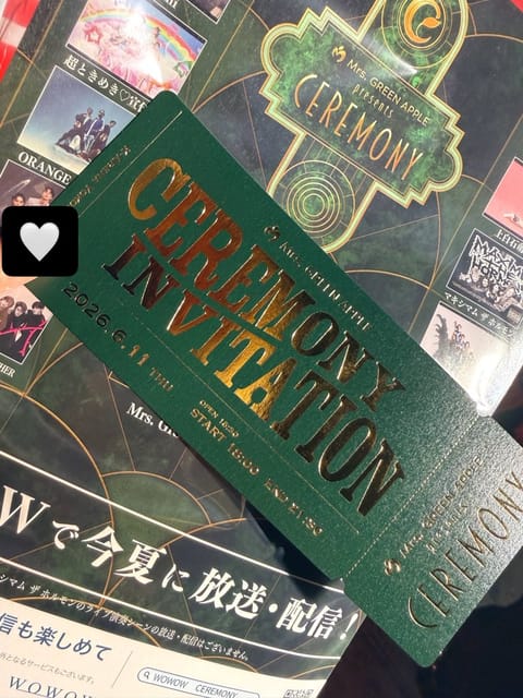 ご無沙汰してます🥺
皆さんお元気してますか？🫪
このみは一昨日までMrs. GREEN APPLE主催のライブに行ってき