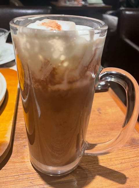 ご予約満了ありがとうございます🙏
来週も土日出勤です🌹

こないだ飲んだココア
ビールジョッキ並だった🤍