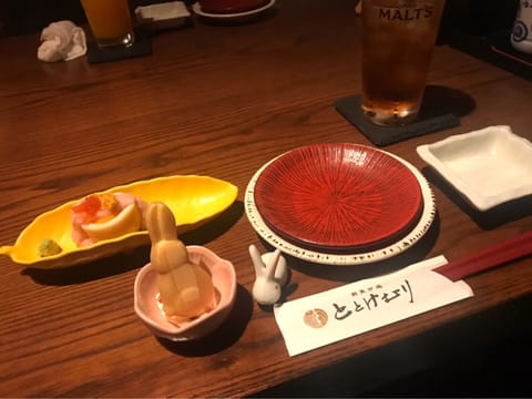 通りがかりに引き寄せられ、入ってみたらとても良き✨️アンテナ感度良好ゆきのです🌵

アンテナて🤣

食器や盛り付けにこだ